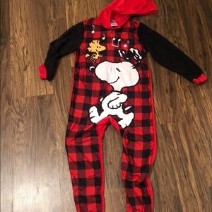 NWOT Snoopy fleece pajama
